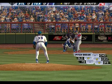 Major League Baseball 2K7 (USA) screen shot game playing